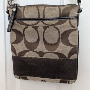 Coach Women's Crossbody Messenger Bag Brown